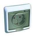 Розетка для скрытой установки IP44
