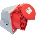 Розетка трехфазная IP44